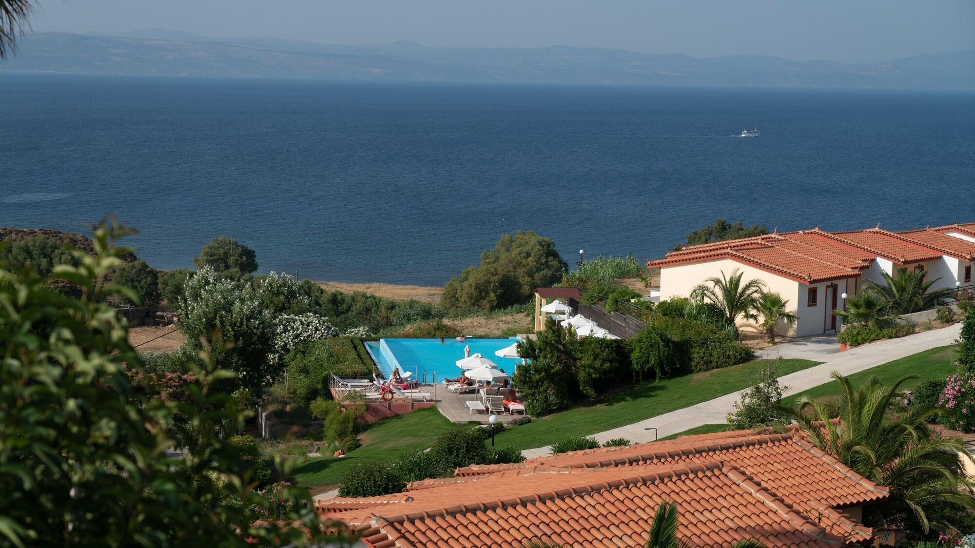 Belvedere Aeolis Hotel Mythimna Esterno foto