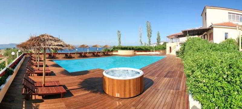 Belvedere Aeolis Hotel Mythimna Esterno foto