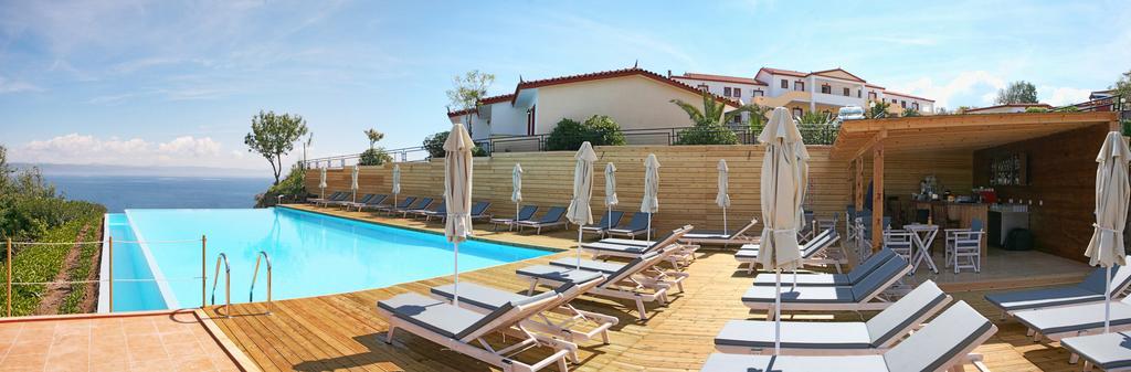 Belvedere Aeolis Hotel Mythimna Esterno foto