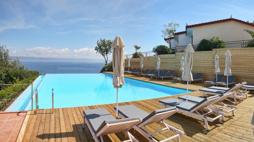 Belvedere Aeolis Hotel Mythimna Esterno foto