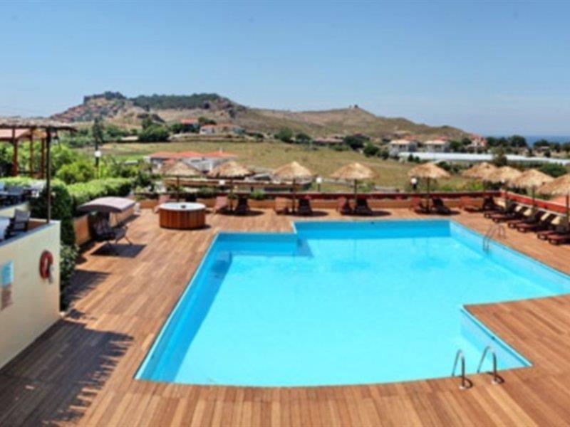 Belvedere Aeolis Hotel Mythimna Esterno foto